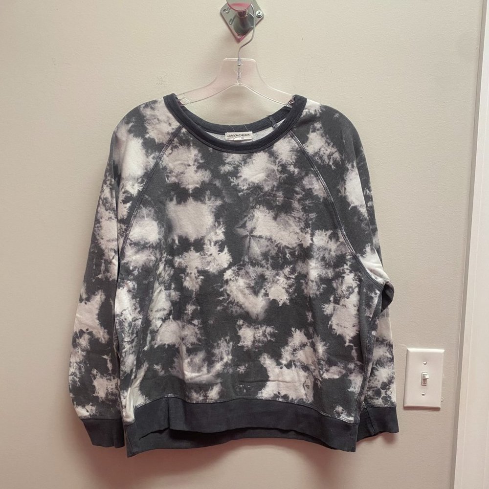 Grey Tie-Dye Sweatshirt